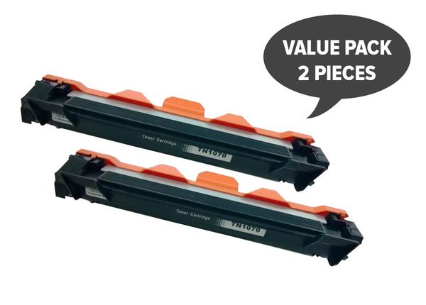 2 x TN-1070 CT202137 Premium Generic Toner