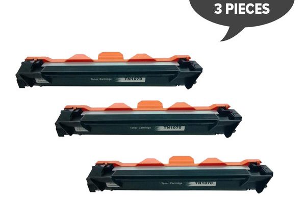 TN-1070 CT202137 Premium Generic Toner x 3
