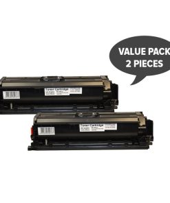 2 x CE260X #649X Premium Generic Black Toner