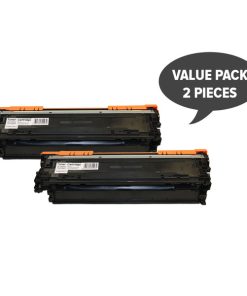 2 x CE270A #650A Black Cart 322 Premium Generic Toner