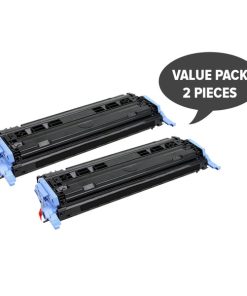 2 x CART-307 Q6000A #124A Black Premium Generic Toner