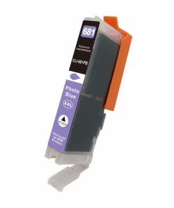 Premium Photo Blue Compatible Inkjet Cartridge (Replacement for CLI-681XXLPB)