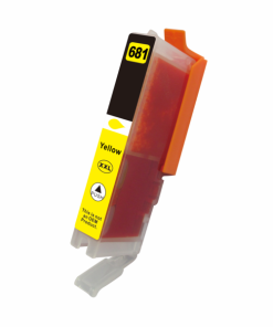 Premium Yellow Compatible Inkjet Cartridge (Replacement for CLI-681XXLY)