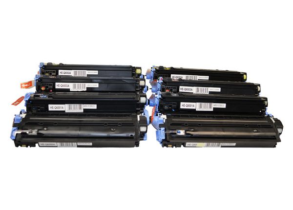 Q6000 Cart307 #124A Series Generic Toner Set X 2