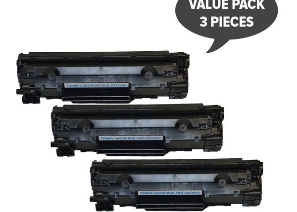CE278 HP #78A Cart326 Black Generic Toner (Set of 3)