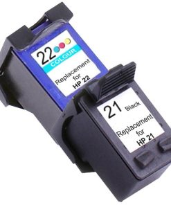 21XL Remanufactured Inkjet Cartridge Set #1  2 Ink Cartridges