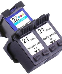 21XL Remanufactured Inkjet Cartridge Set #2  3 Ink Cartridges