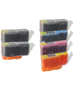 PGI-525 Compatible Inkjet Set 6 Cartridges [Boxed Set]