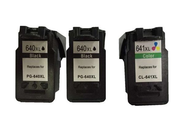 Remanufactured Value Pack (2 x PG640XL Black & 1 x CL641XL Colour) *New Chip